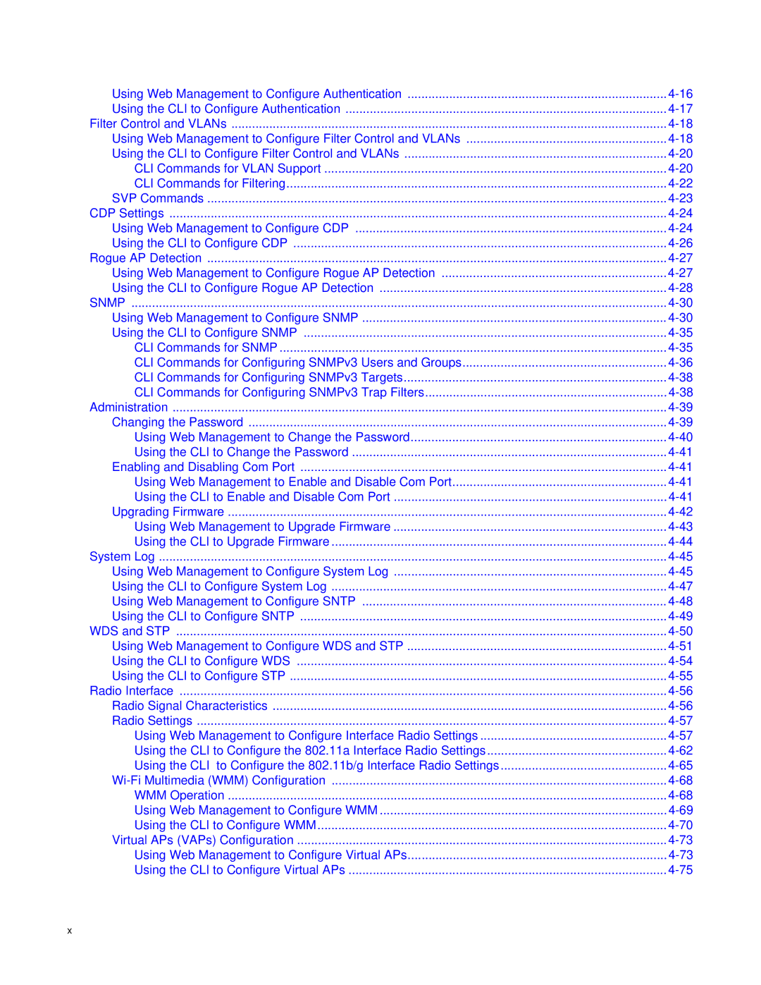 Enterasys Networks RBT-4102 manual Snmp 