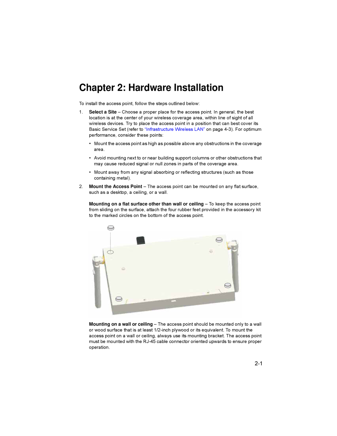 Enterasys Networks RBT-4102 manual Hardware Installation 