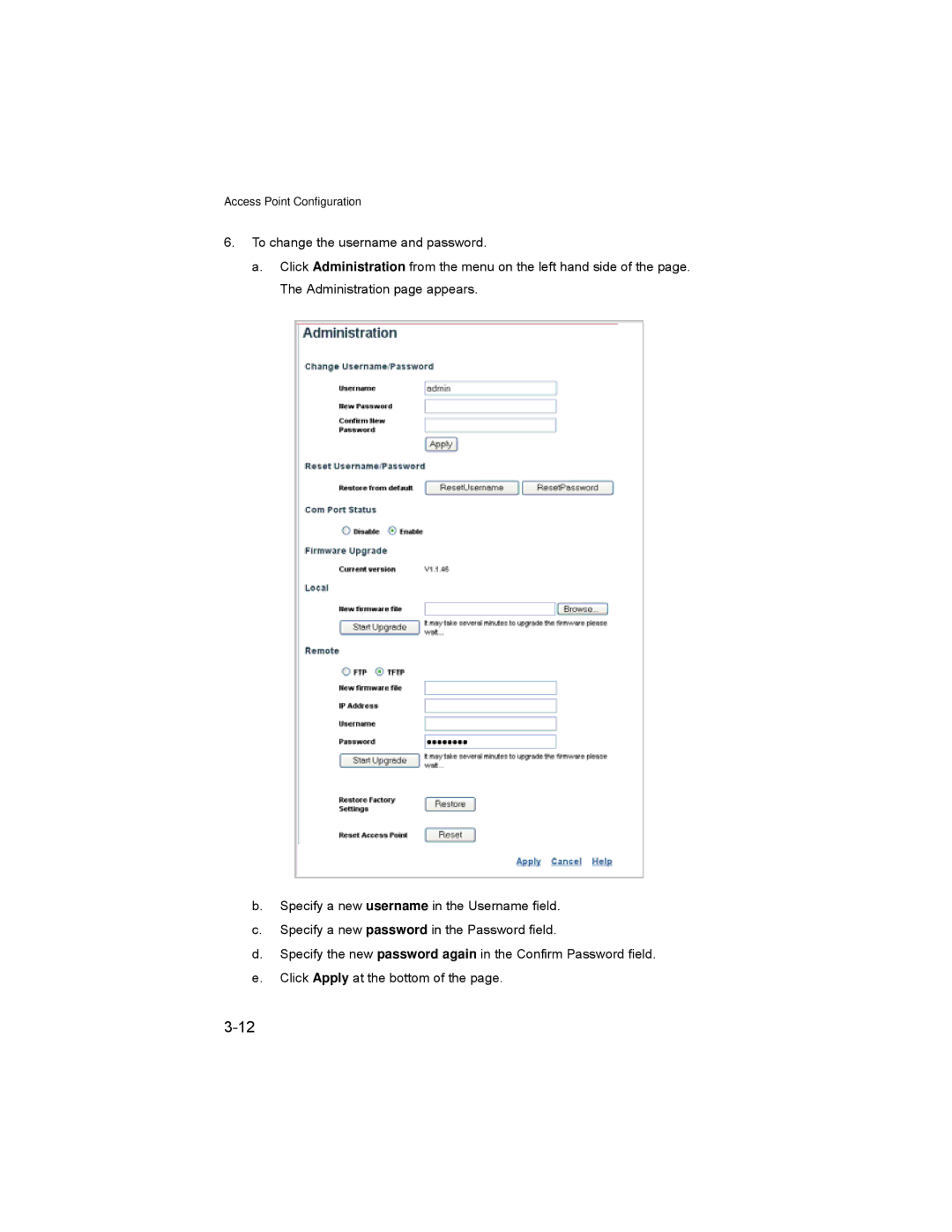 Enterasys Networks RBT-4102 manual Access Point Configuration 