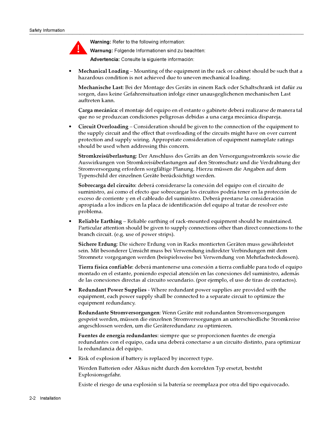 Enterasys Networks RBT-8110 manual Safety Information 