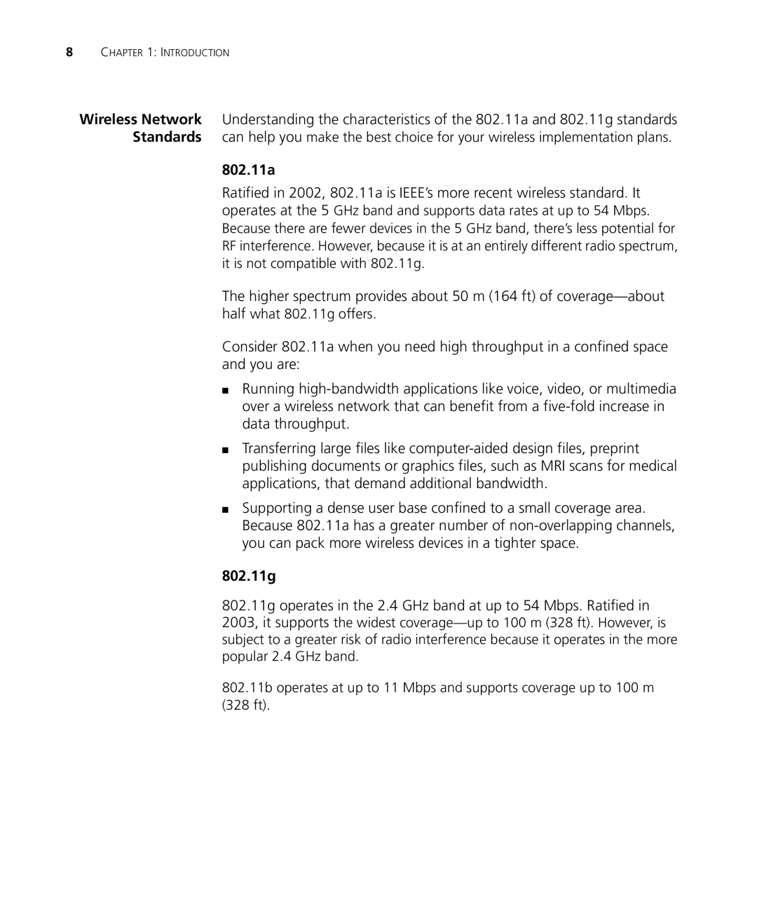 Enterasys Networks RBTSA-AA, RBTSA-AB manual 802.11a, 802.11g 