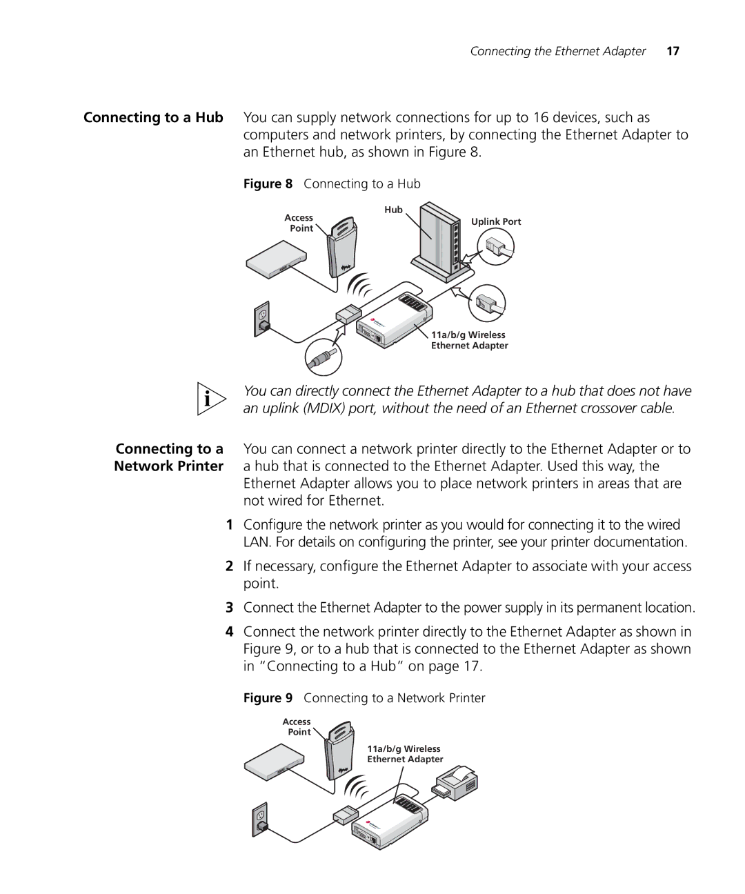 Enterasys Networks RBTSA-AB, RBTSA-AA manual Connecting to a Hub 