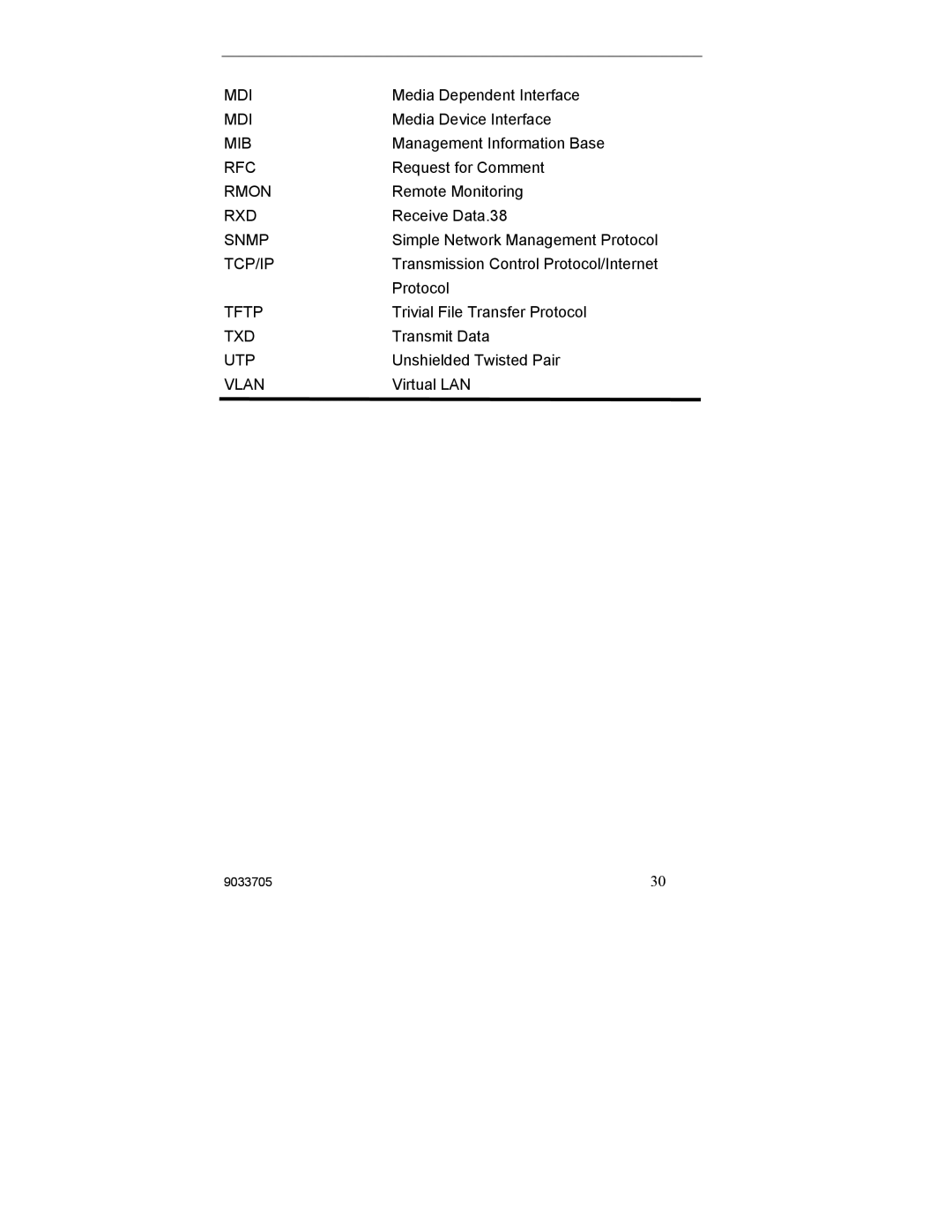 Enterasys Networks VH-8G-L3 manual Mdi 