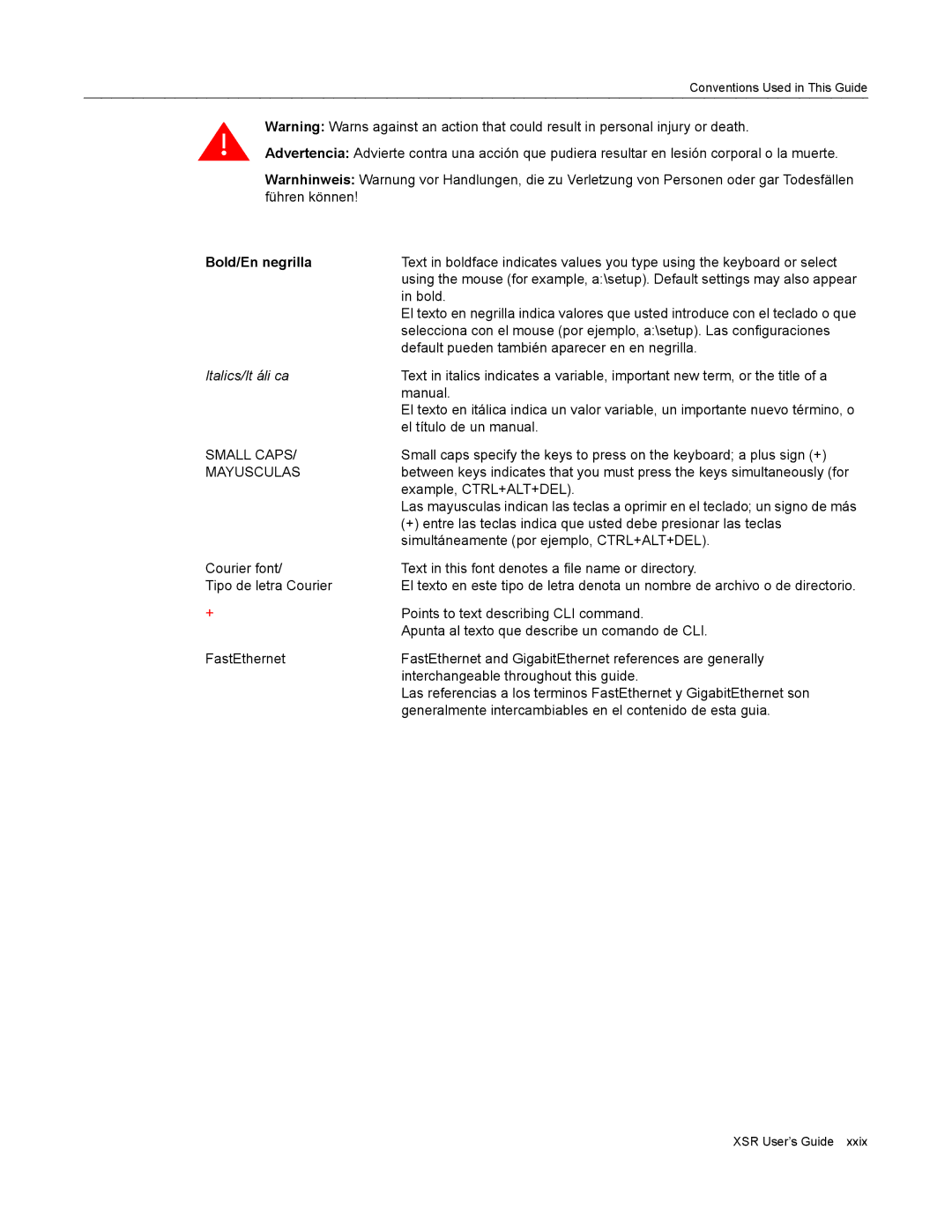 Enterasys Networks X-PeditionTM manual Bold/En negrilla 