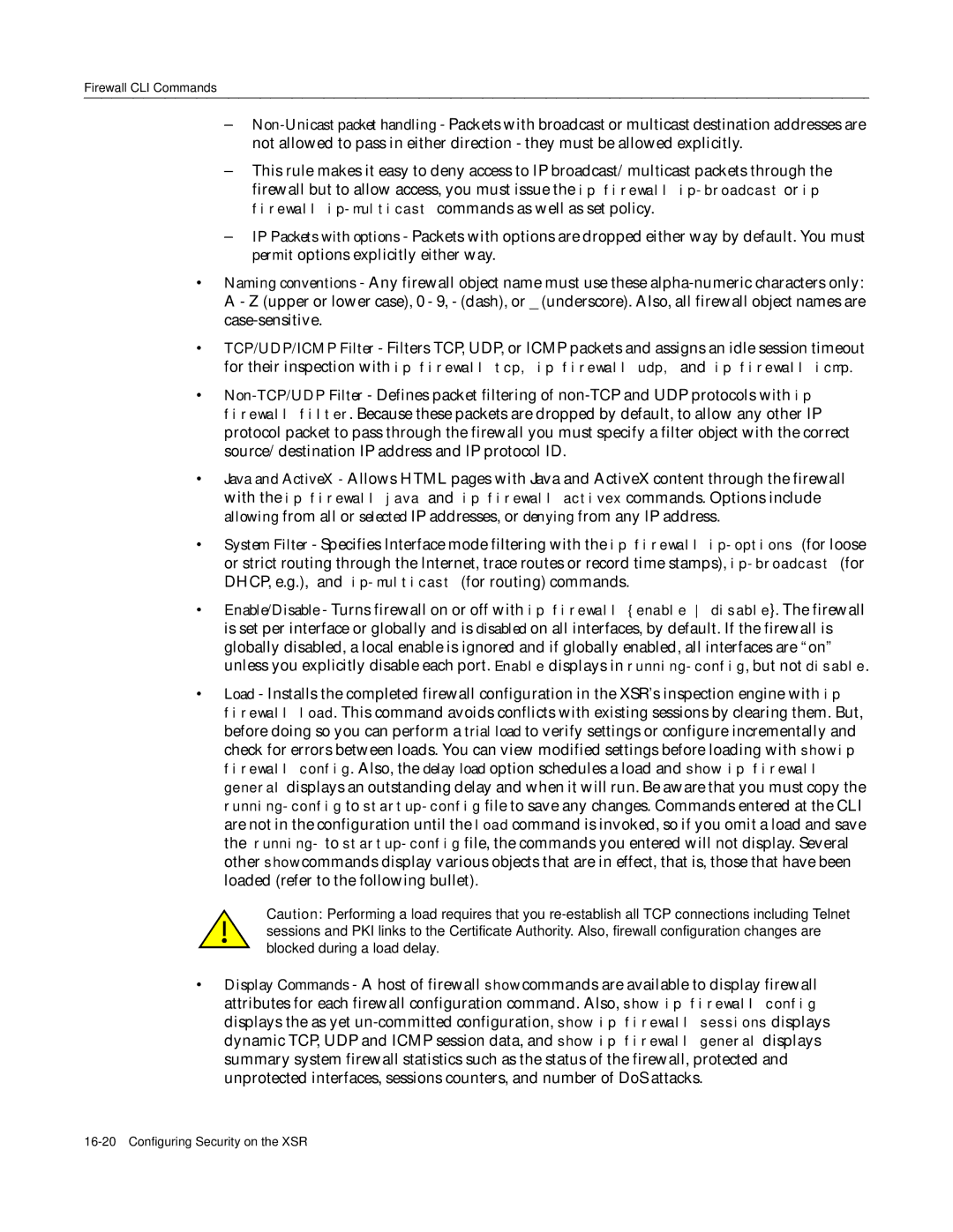 Enterasys Networks X-PeditionTM manual Firewall CLI Commands 