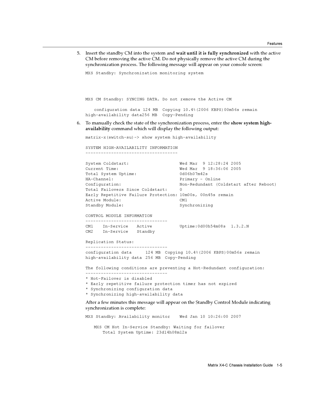 Enterasys Networks X009-U manual CM1 