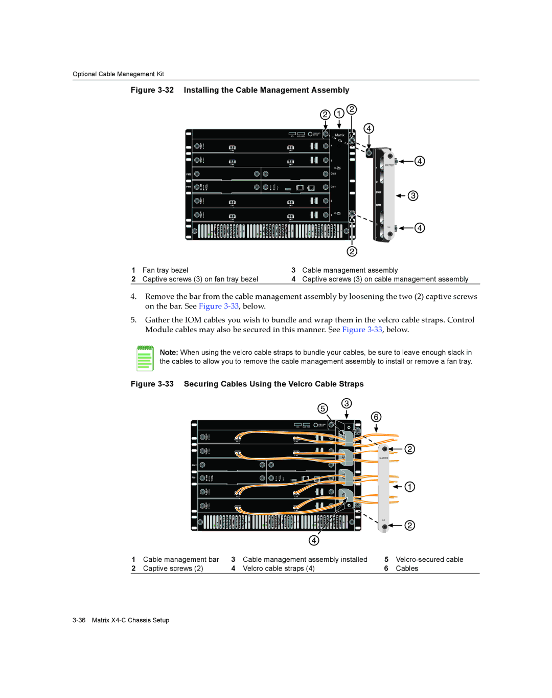 Enterasys Networks X009-U manual Installing the Cable Management Assembly 