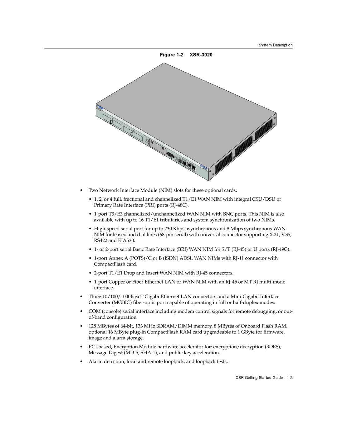 Enterasys Networks XSR-3020 manual 