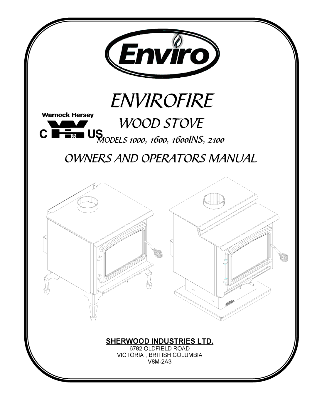 Enviro 1000, 1600INS manual Envirofire 