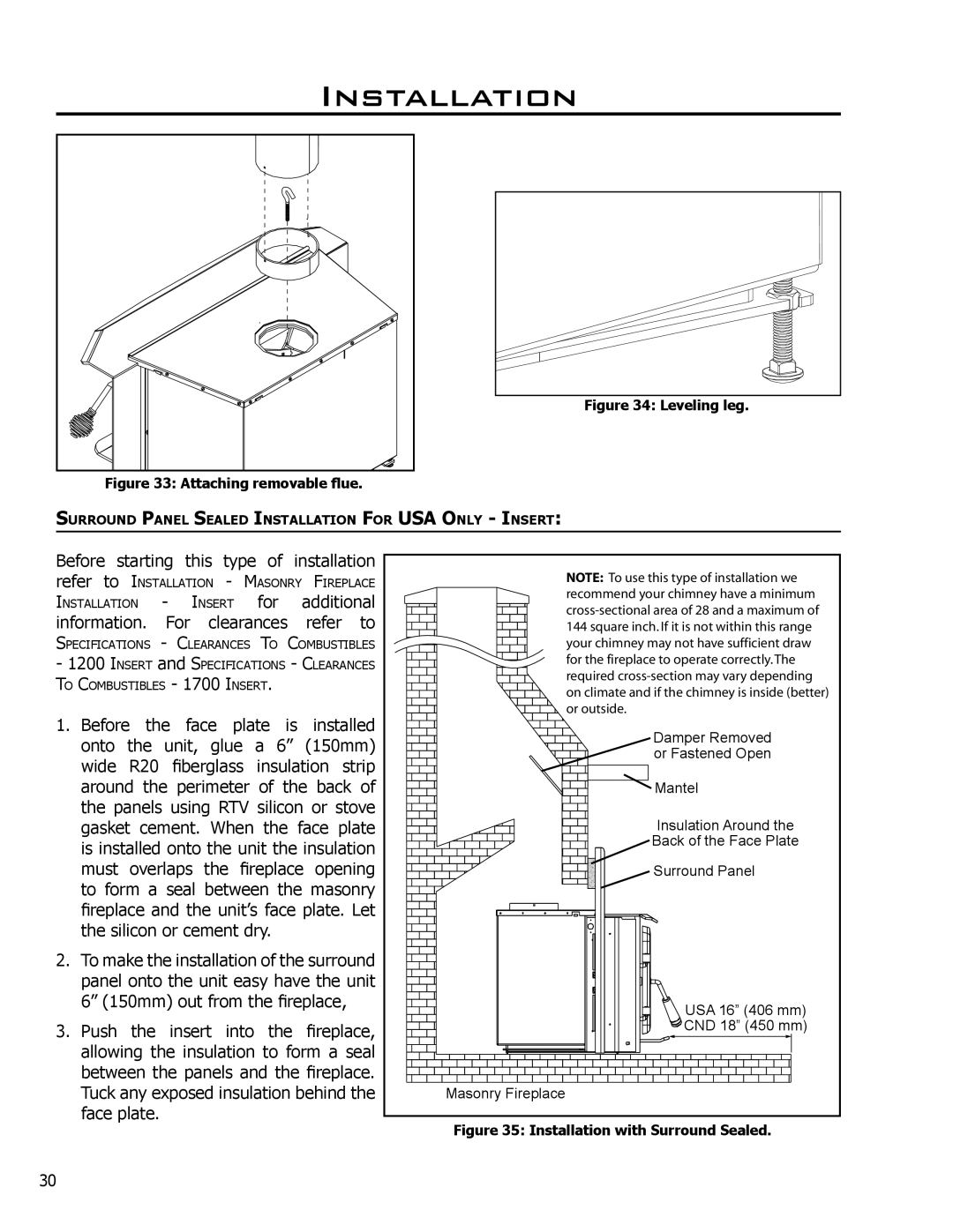 Enviro 1700, 1200 owner manual Before starting this type of installation 