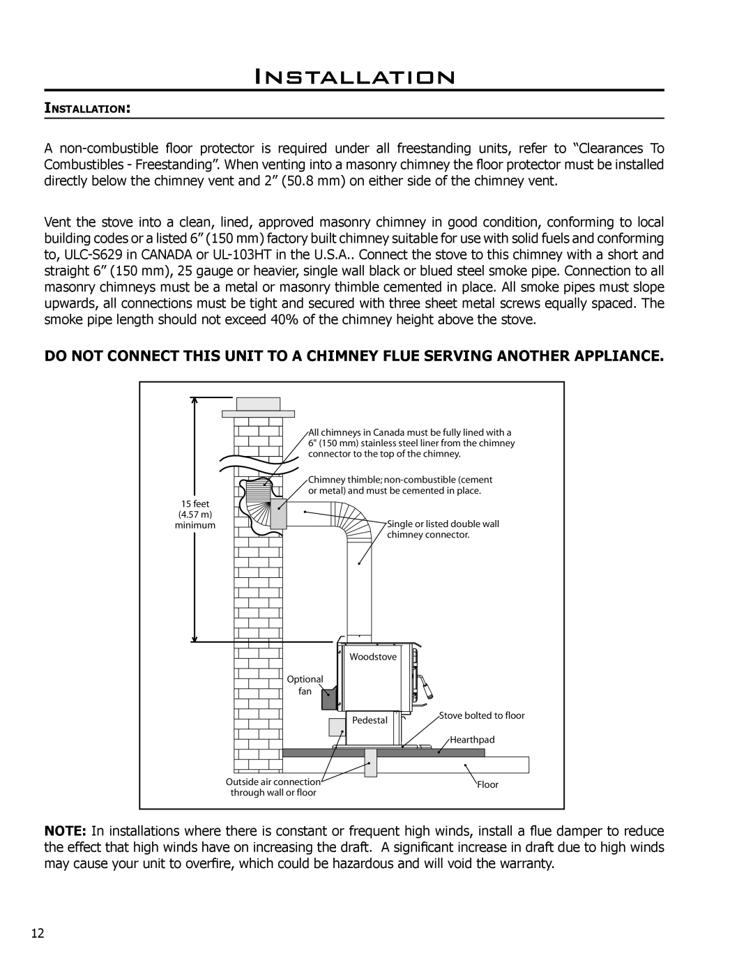 Enviro 2100 owner manual Installation 