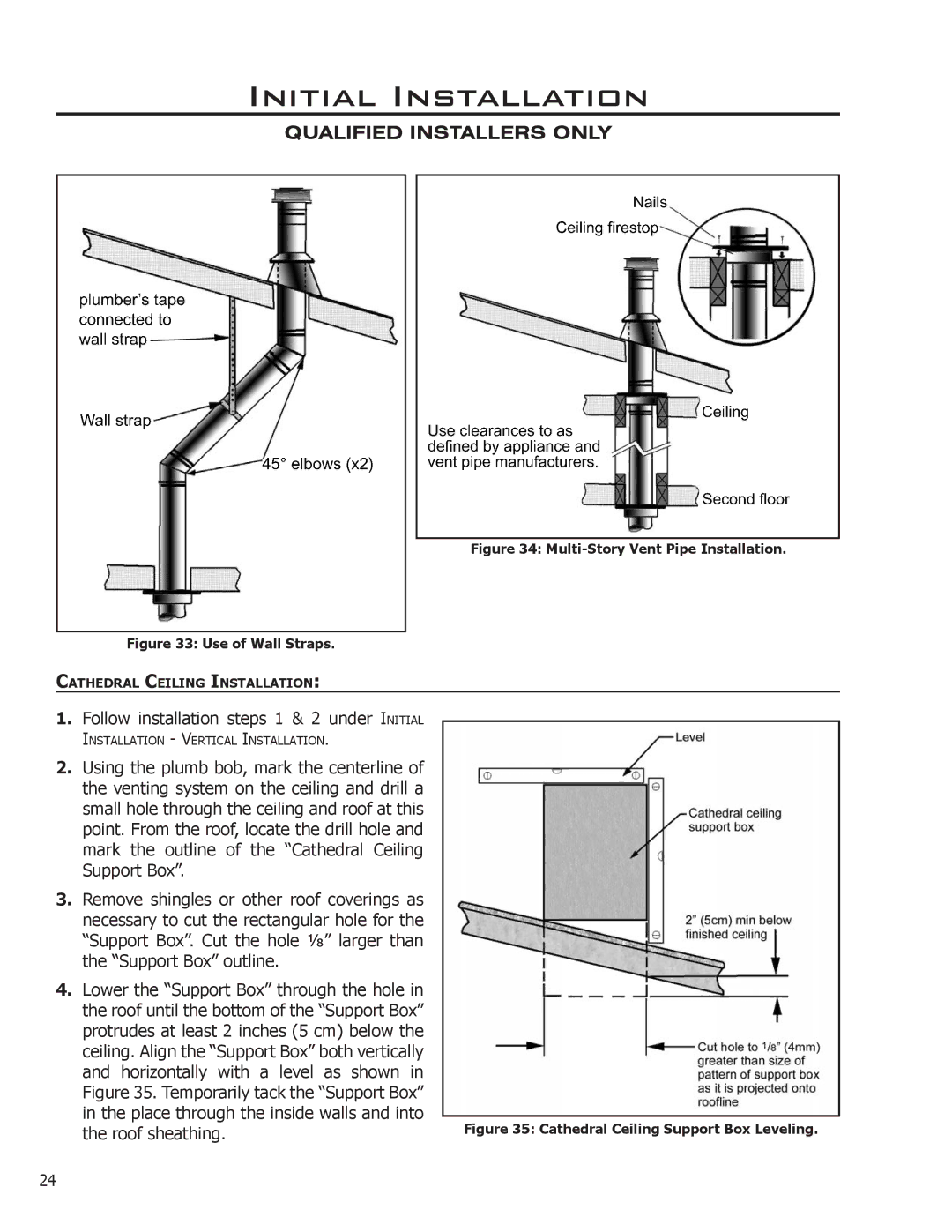 Enviro 50-1033 owner manual Follow installation steps 1 & 2 under Initial 