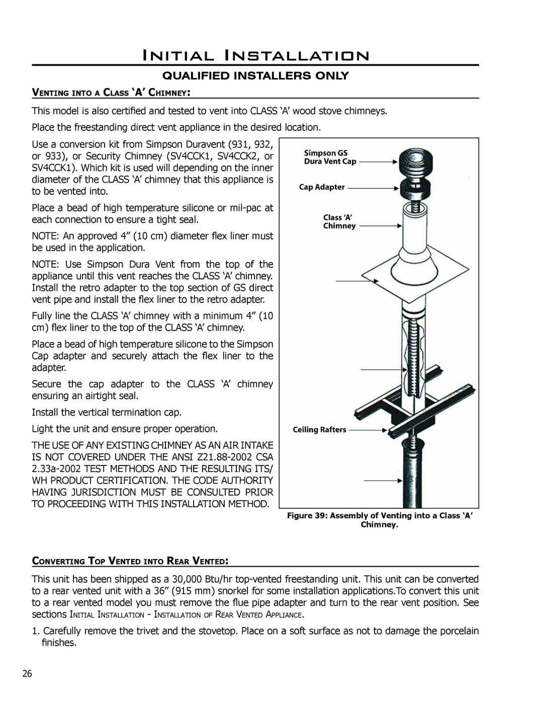 Enviro 50-1033 owner manual 33a-2002 Test Methods and the Resulting ITS 