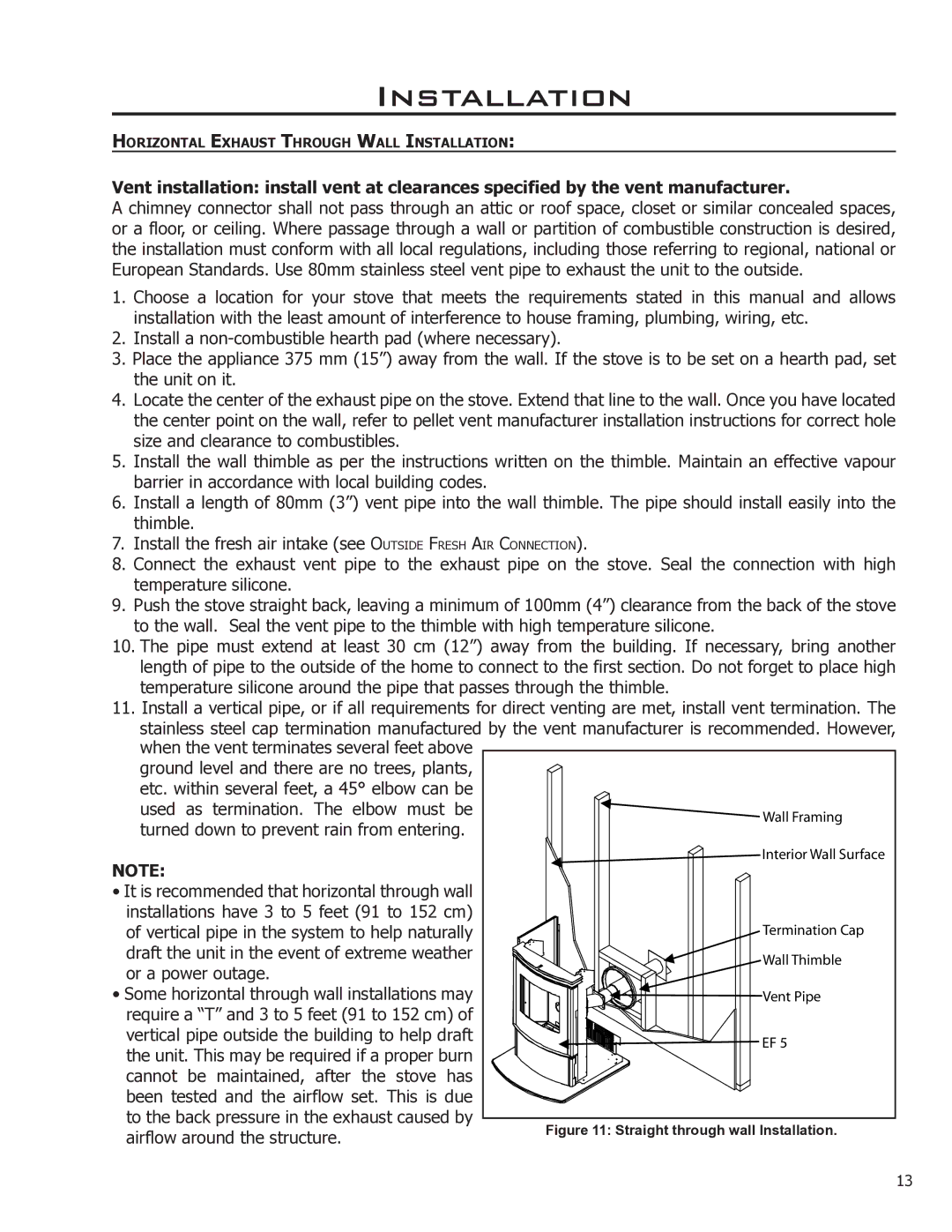 Enviro 50-1574 technical manual Airflow around the structure 