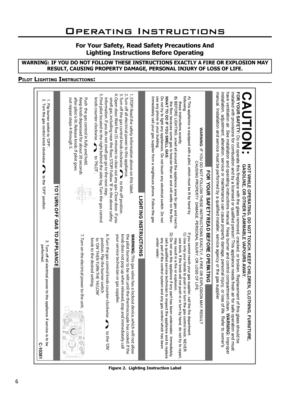 Enviro C-10381, C-11290 owner manual OperatingInstructions, May 