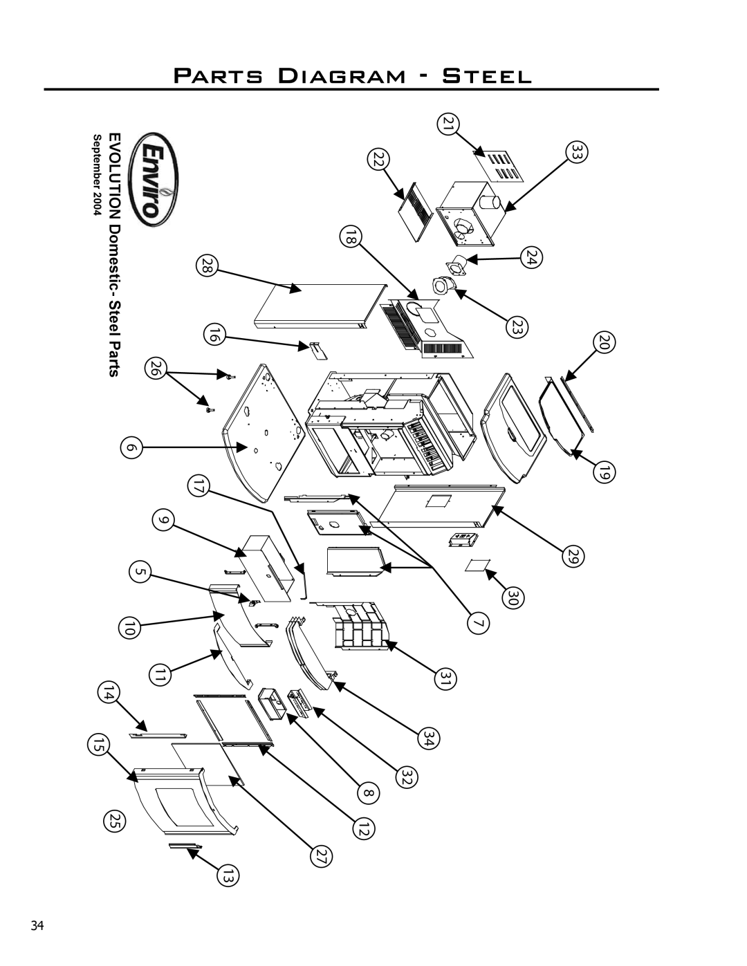 Enviro C-10608 owner manual SteelDiagramParts 