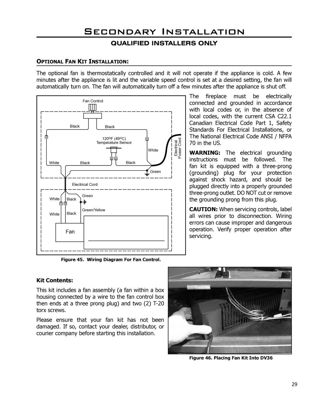 Enviro 50-927, C-10791 owner manual Kit Contents 