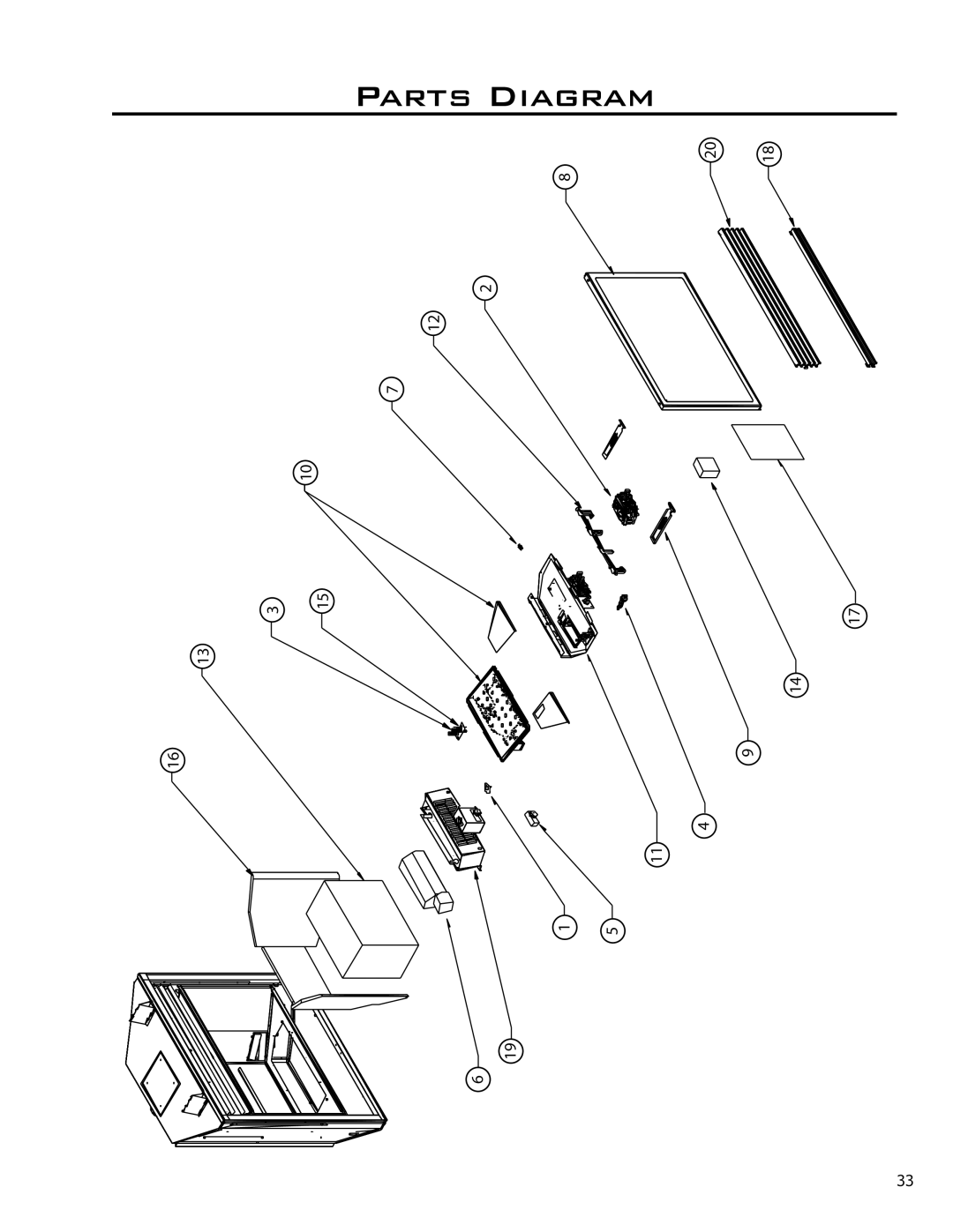 Enviro 50-927, C-10791 owner manual Parts Diagram 