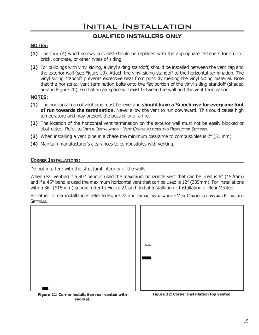 Enviro C-10914 owner manual Do not interfere with the structural integrity of the walls 