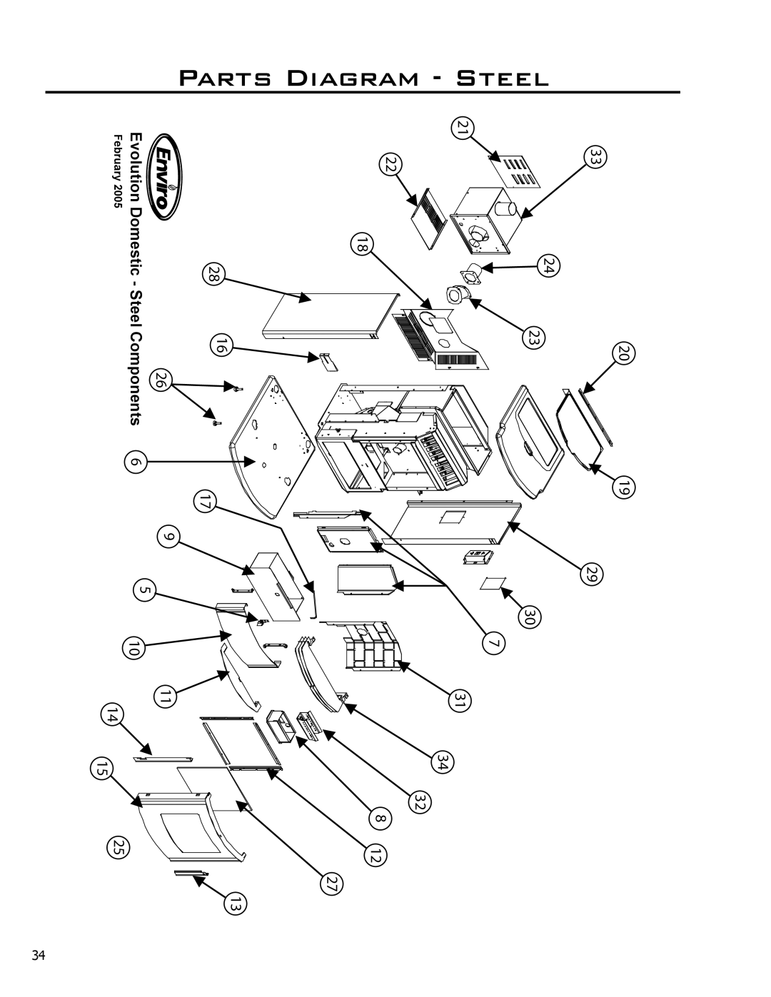 Enviro C-11023 owner manual SteelDiagramParts 