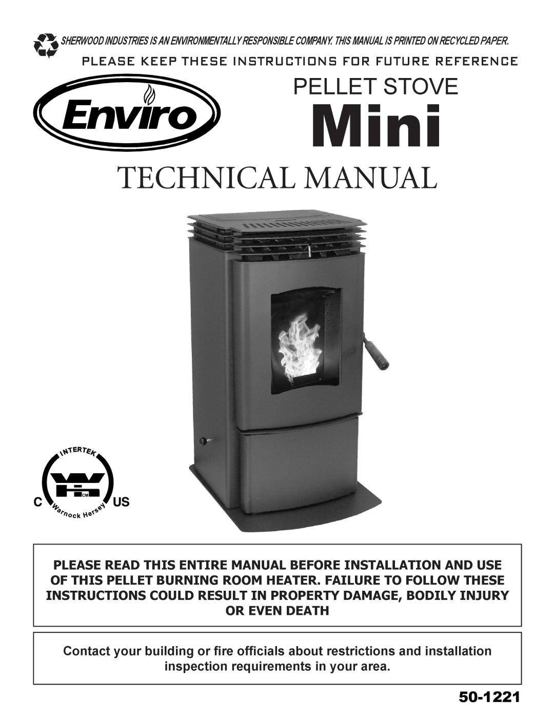 Enviro C-11150 technical manual Mini 