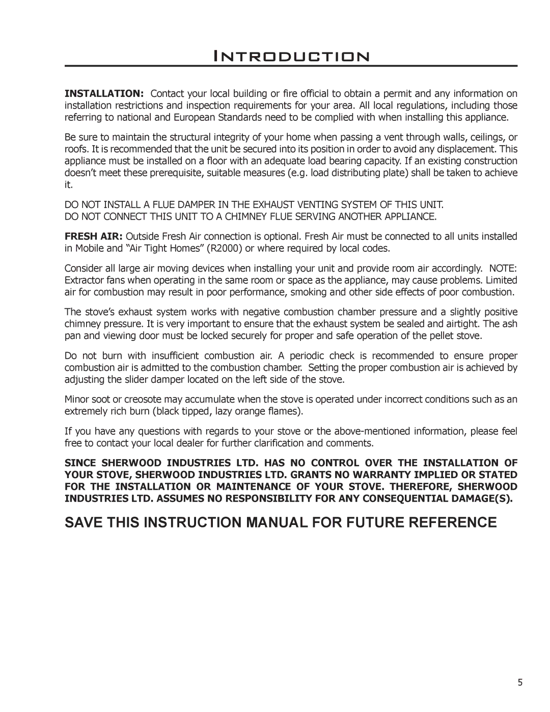 Enviro C-11150 technical manual Introduction 