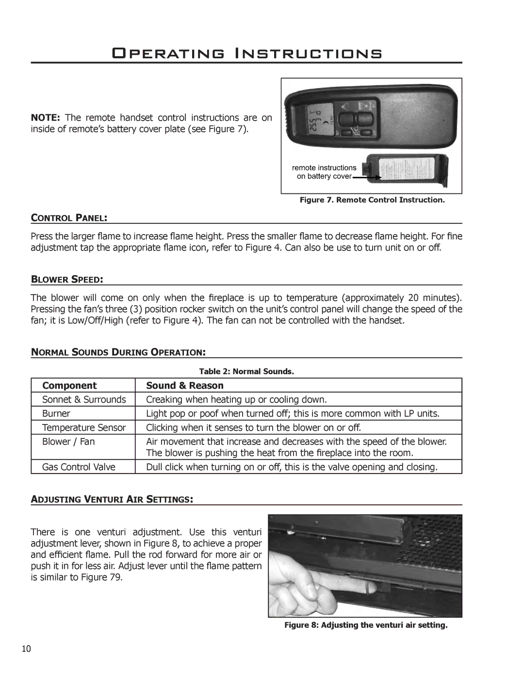 Enviro C-11102, C-11253, 50-1472 owner manual Component Sound & Reason, Remote Control Instruction 