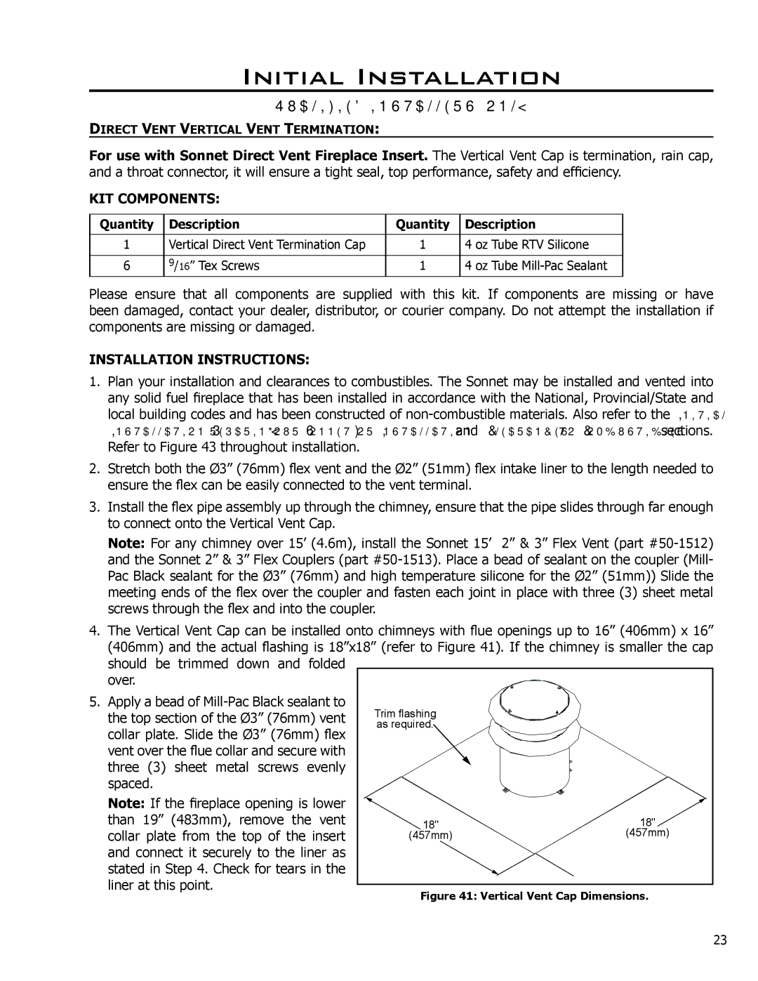 Enviro 50-1472, C-11253, C-11102 owner manual KIT Components, Installation Instructions 