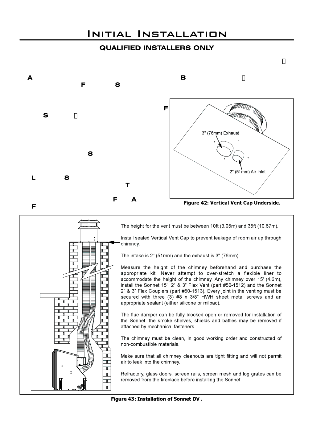 Enviro C-11253, C-11102, 50-1472 owner manual Vertical Vent Cap Underside 