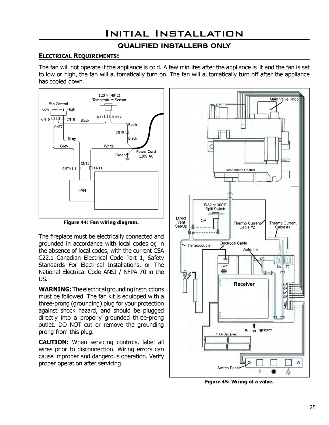 Enviro C-11102, C-11253, 50-1472 owner manual Electrical Requirements 