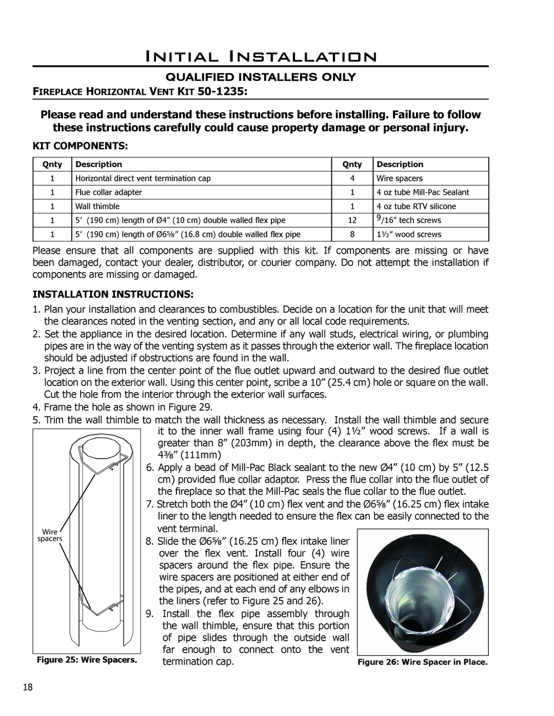 Enviro C-11275 owner manual KIT Components 