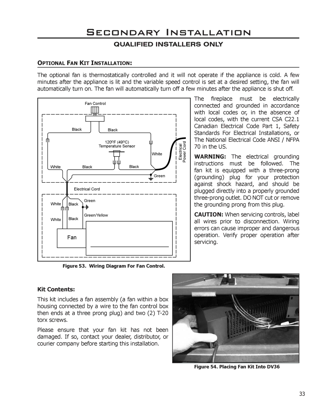 Enviro C-11275 owner manual Kit Contents 