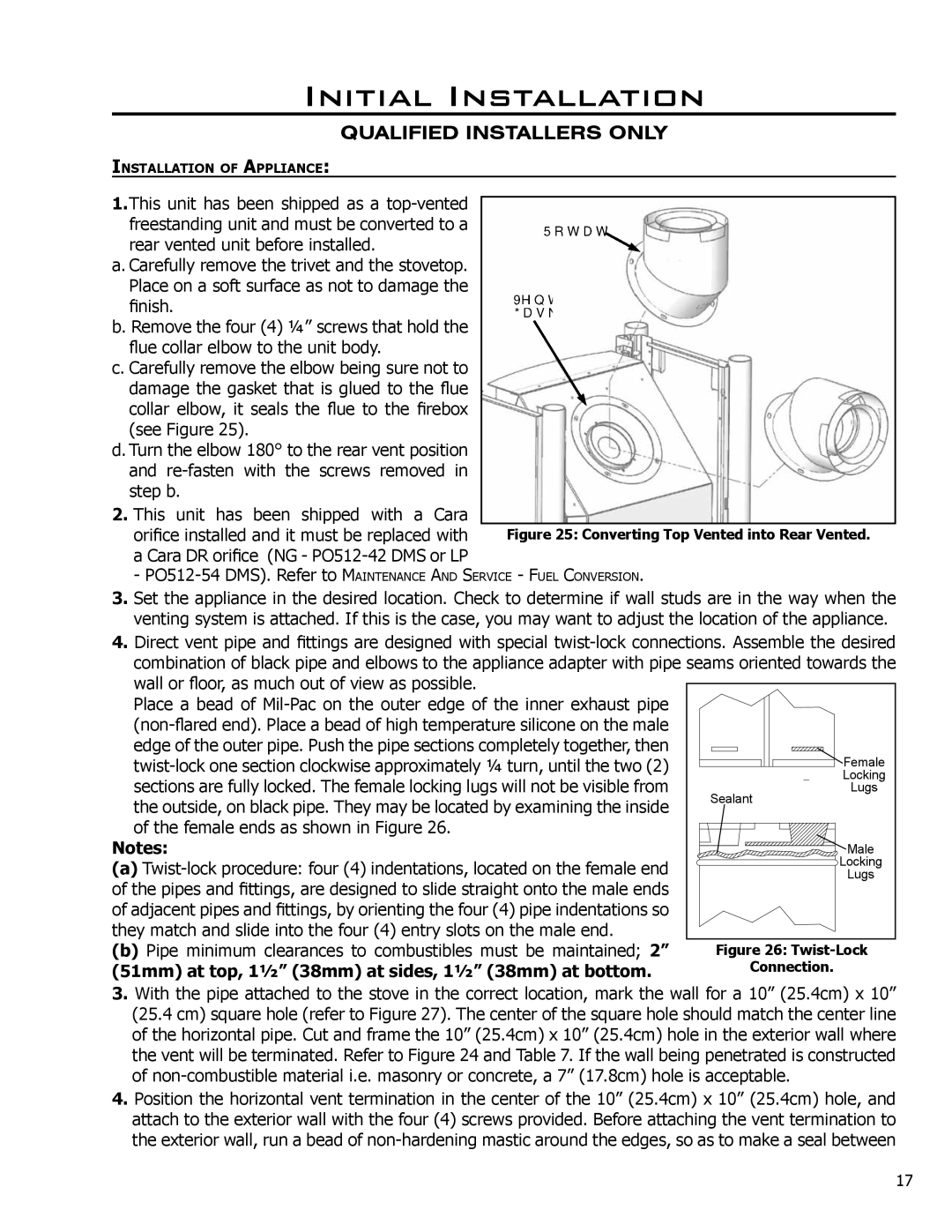 Enviro C-11500 owner manual 51mm at top, 1½ 38mm at sides, 1½ 38mm at bottom, Twist-Lock 