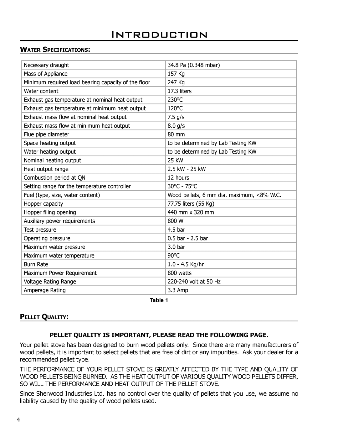 Enviro CE2005 owner manual Pellet Quality is IMPORTANT, Please Read the Following 