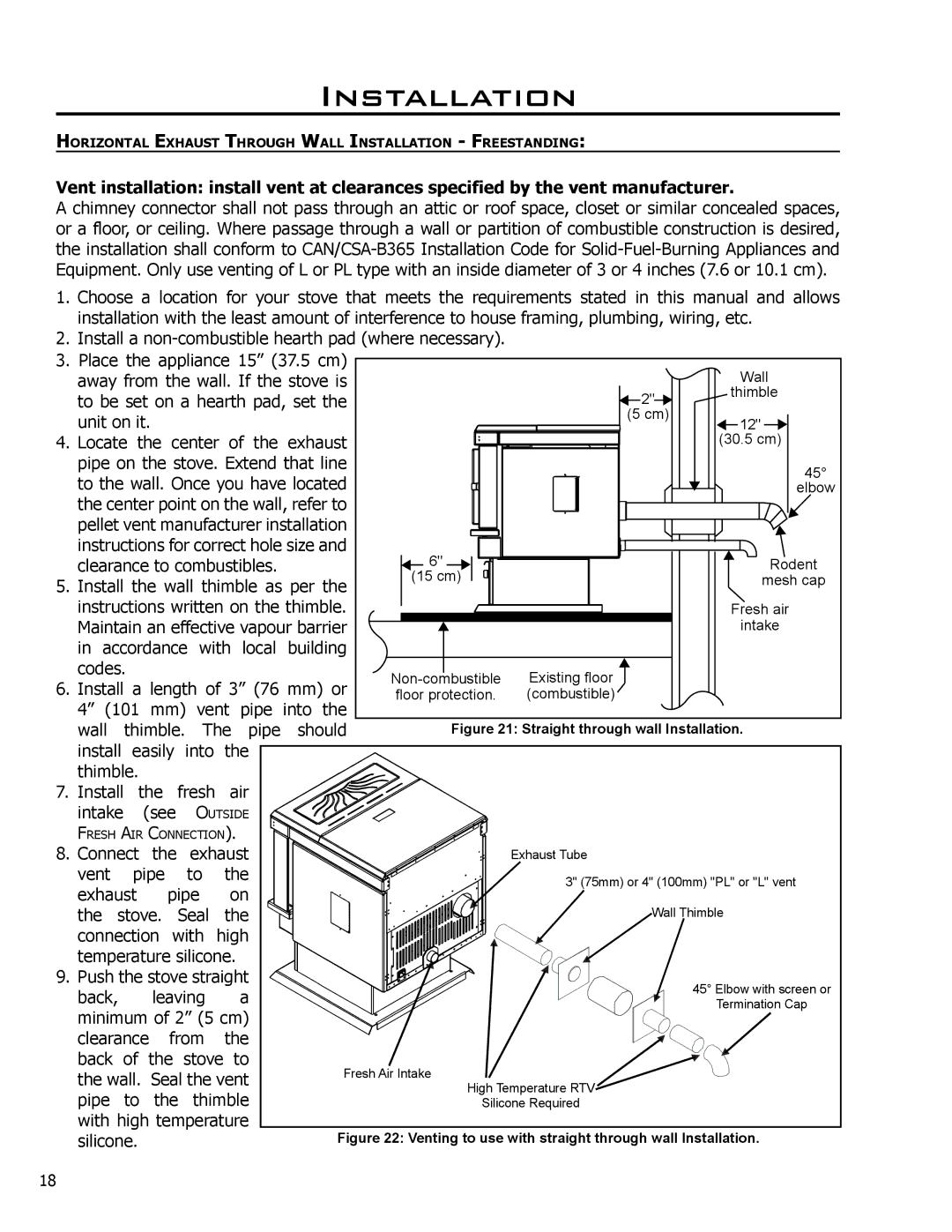 Enviro EF-119 owner manual Unit on it Locate the center of the exhaust 