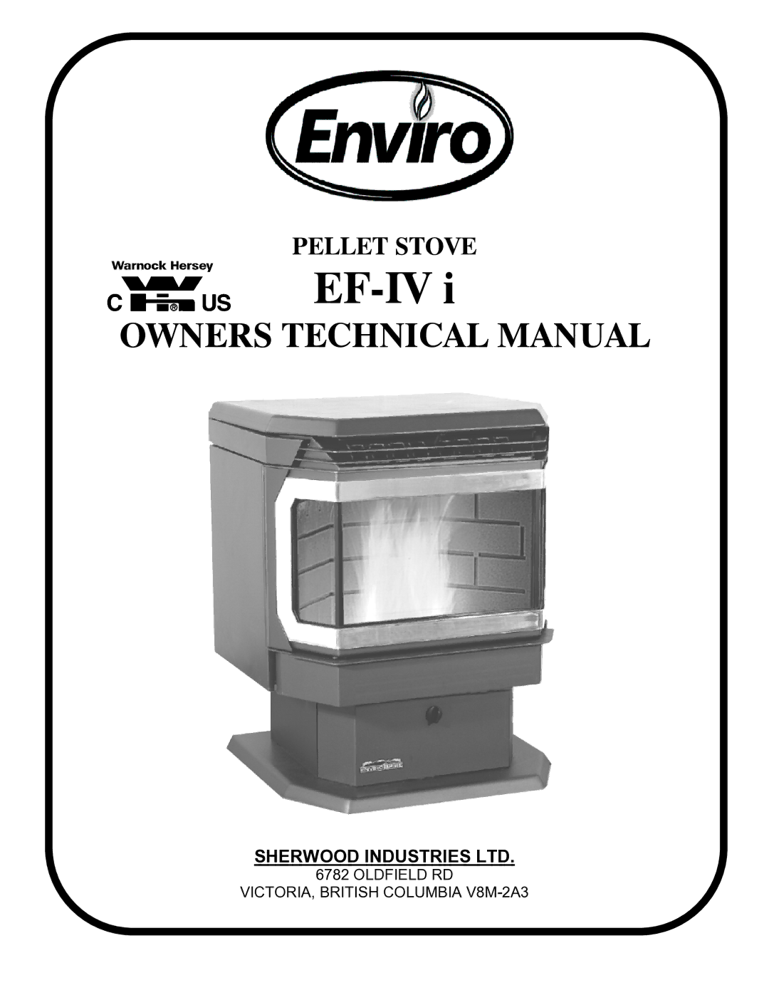 Enviro EF-IV I technical manual Ef-Iv 