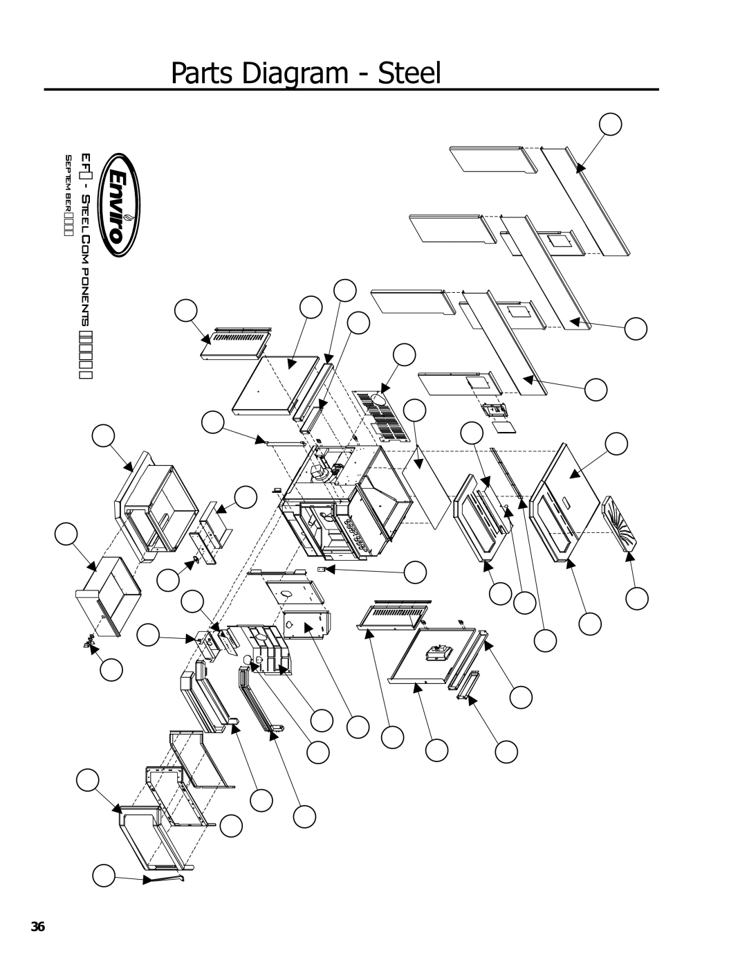 Enviro owner manual EF3 Steel Components 