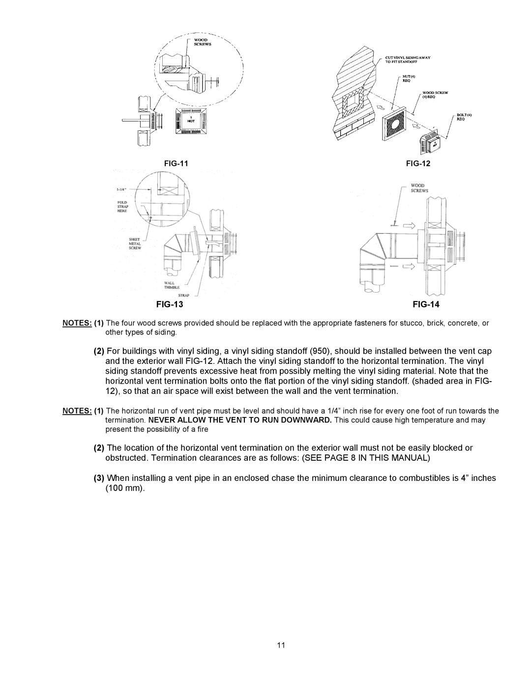 Enviro EG 33 owner manual FIG-13 FIG-14 