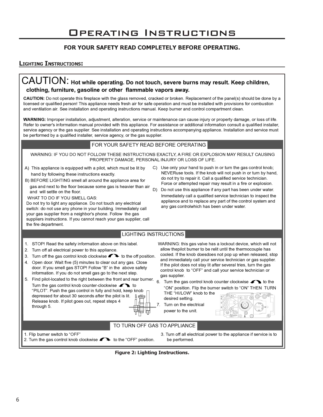 Enviro EG40-070 owner manual Operating Instructions, For Your Safety Read Completely Before Operating 