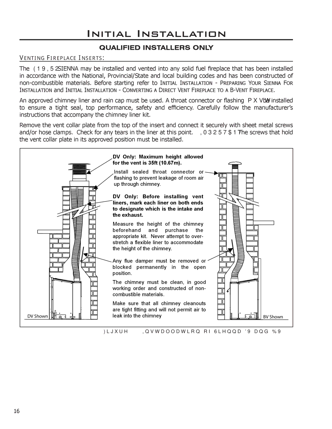 Enviro Indoor Gas Fireplace owner manual Venting Fireplace Inserts 