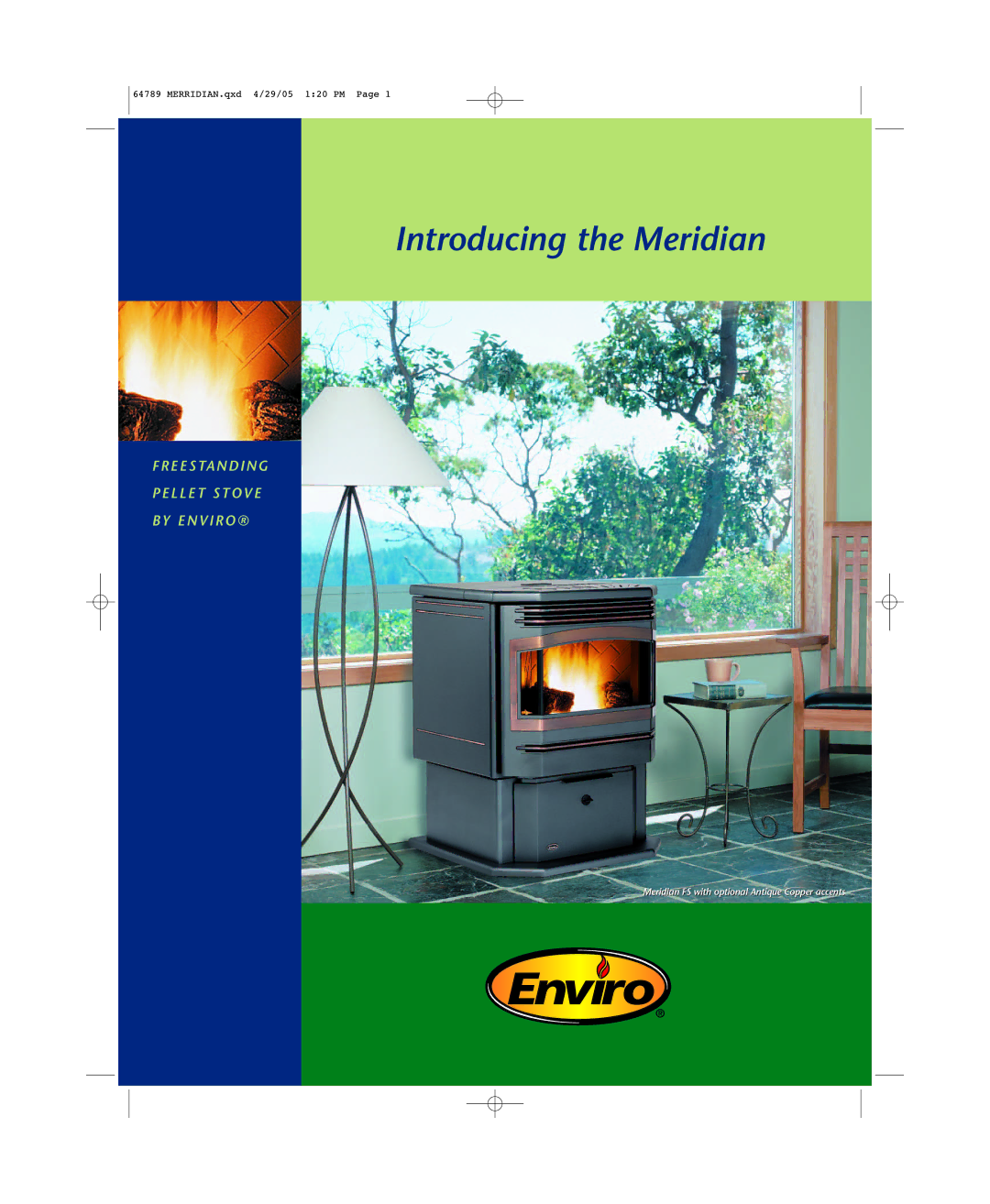 Enviro Meridian FS manual Introducing the Meridian 