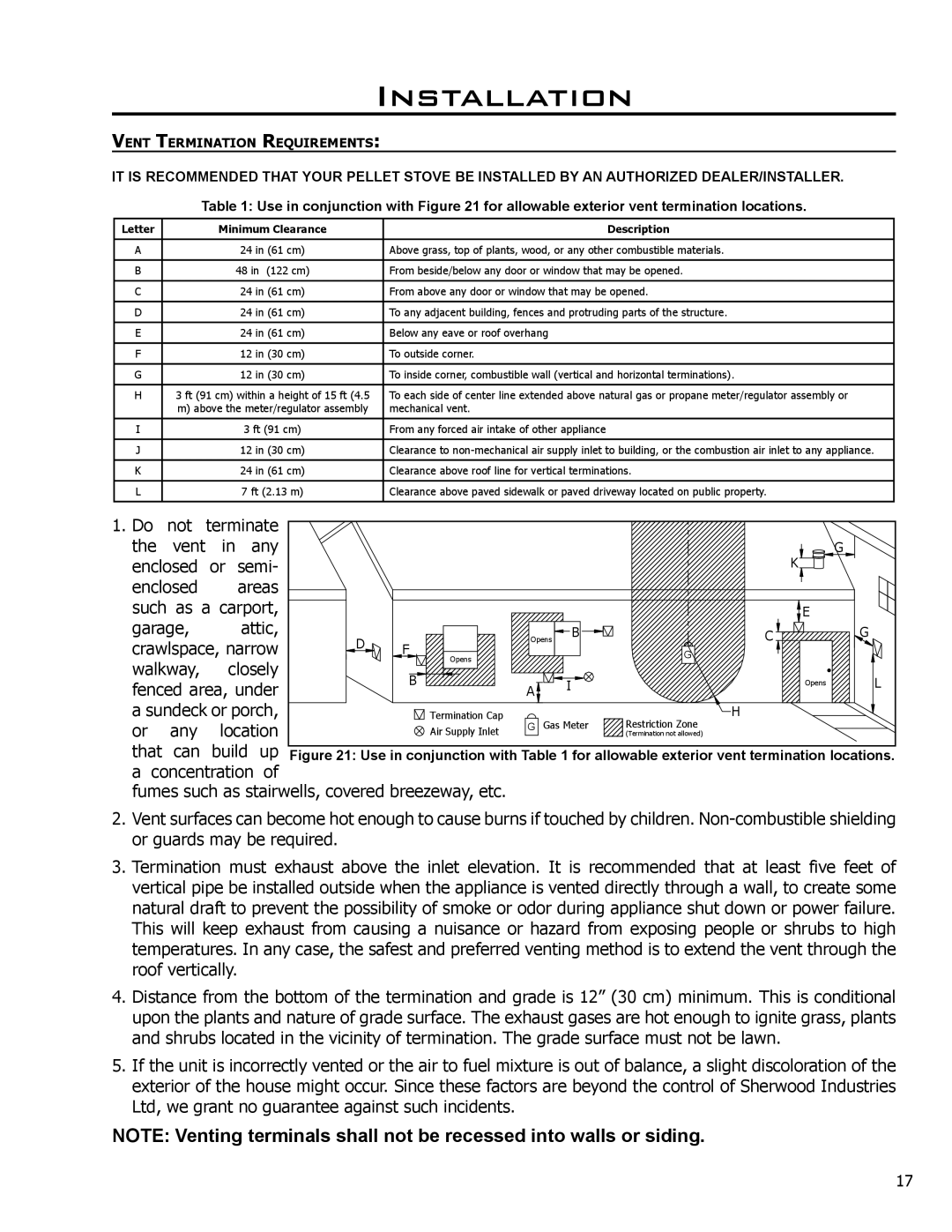 Enviro Meridian owner manual Crawlspace, narrow Walkway Closely 