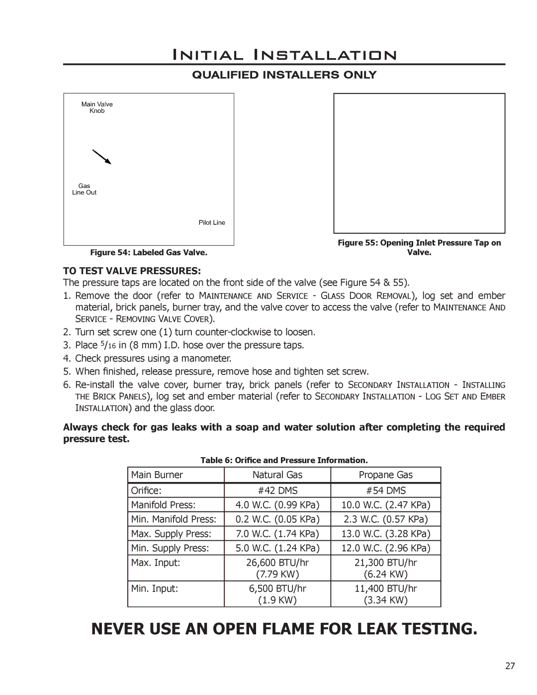 Enviro C-11089, Sonnet owner manual To Test Valve Pressures, Opening Inlet Pressure Tap on 