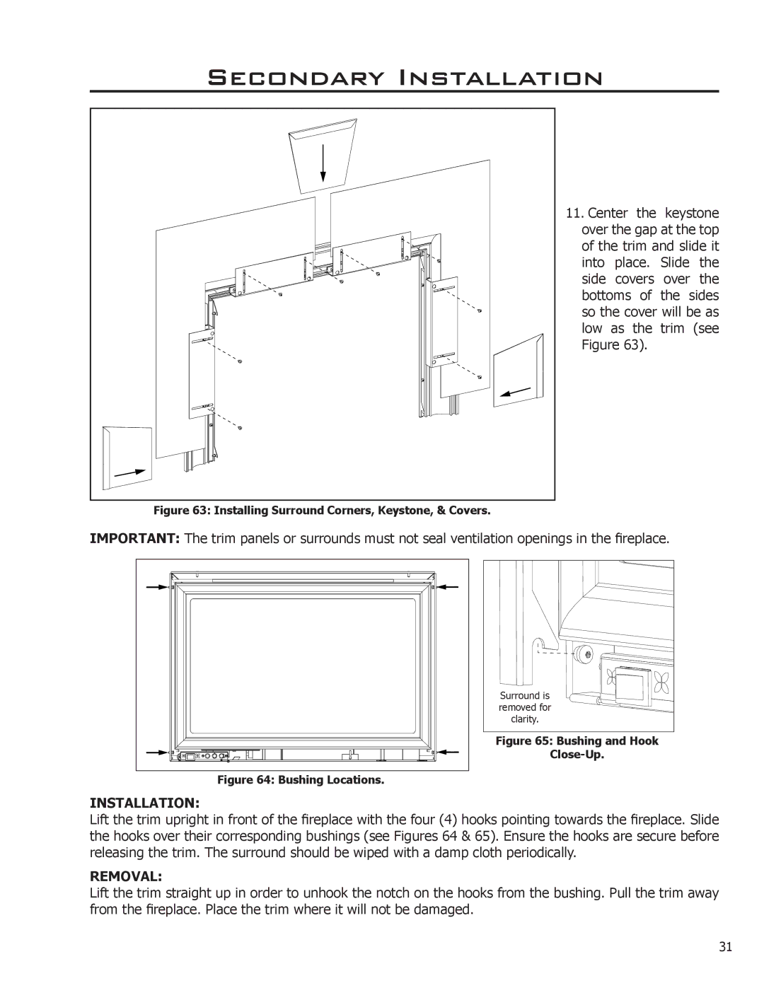 Enviro C-11089, Sonnet owner manual Installation, Removal 