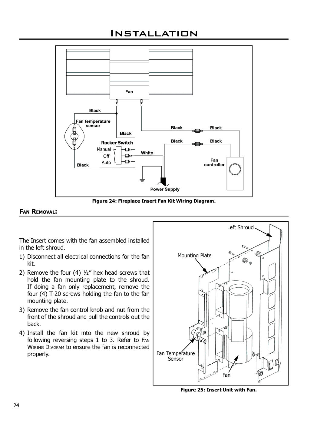 Enviro Venice, 1700-V Insert, 1200-V Insert owner manual Installation 