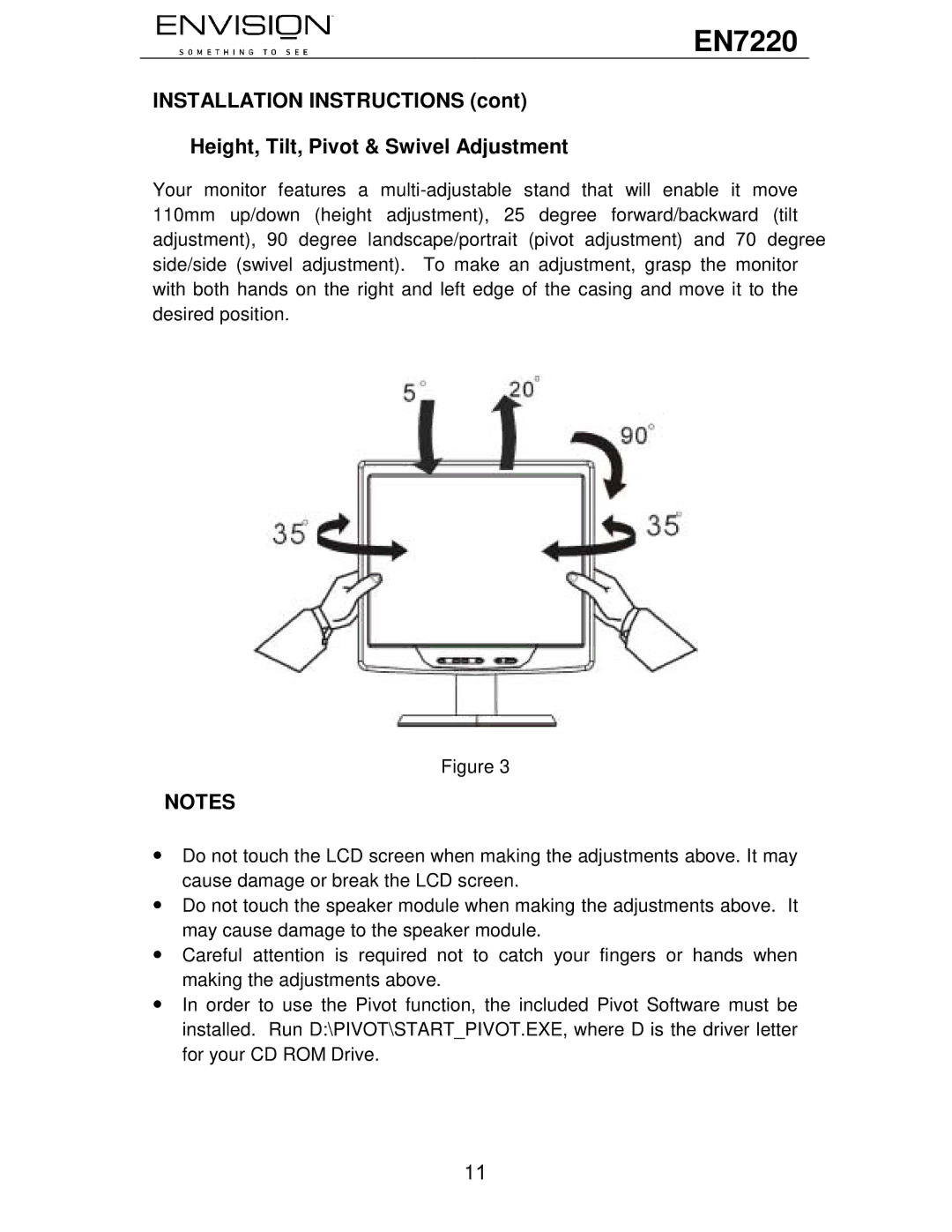 Envision Peripherals EN7220 user manual 