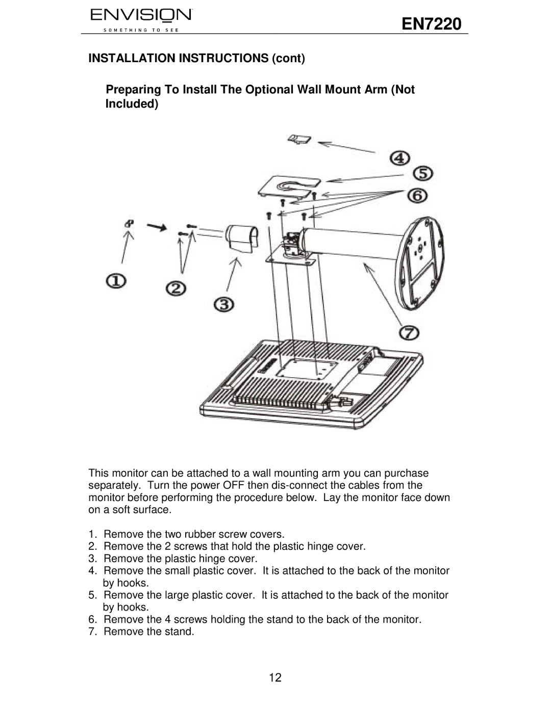 Envision Peripherals EN7220 user manual 