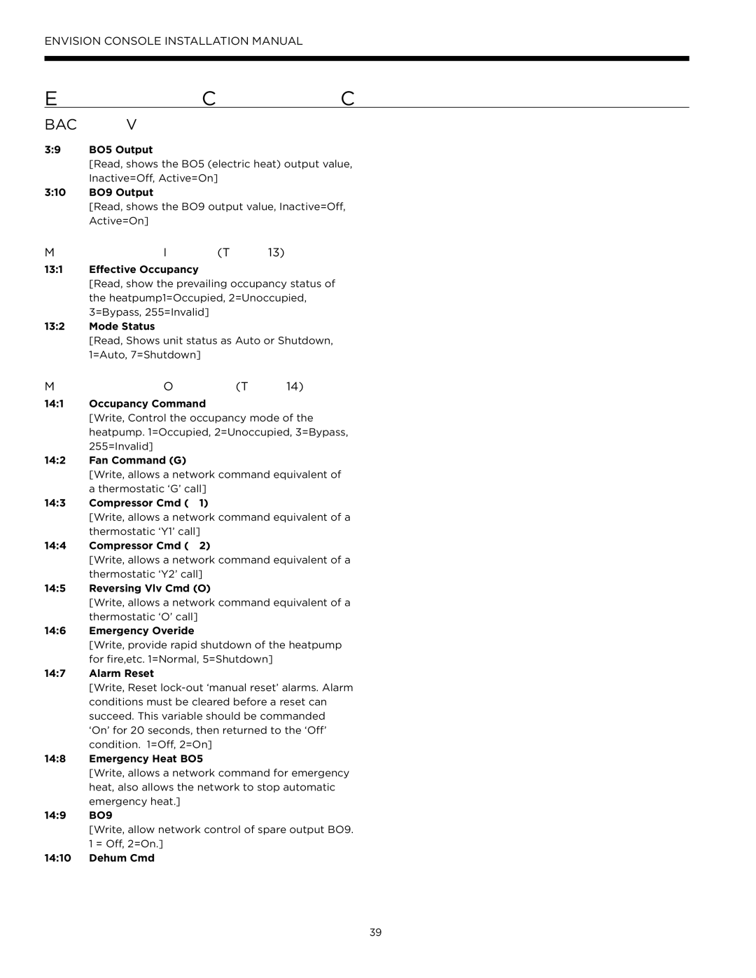 Envision Peripherals IM1609 08, IM1609 10 installation manual Multistate Input Type, Multistate Output Type 