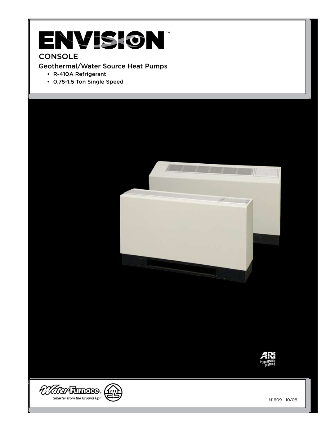 Envision Peripherals IM1609 10, IM1609 08 installation manual Envision Console Installation Manual 