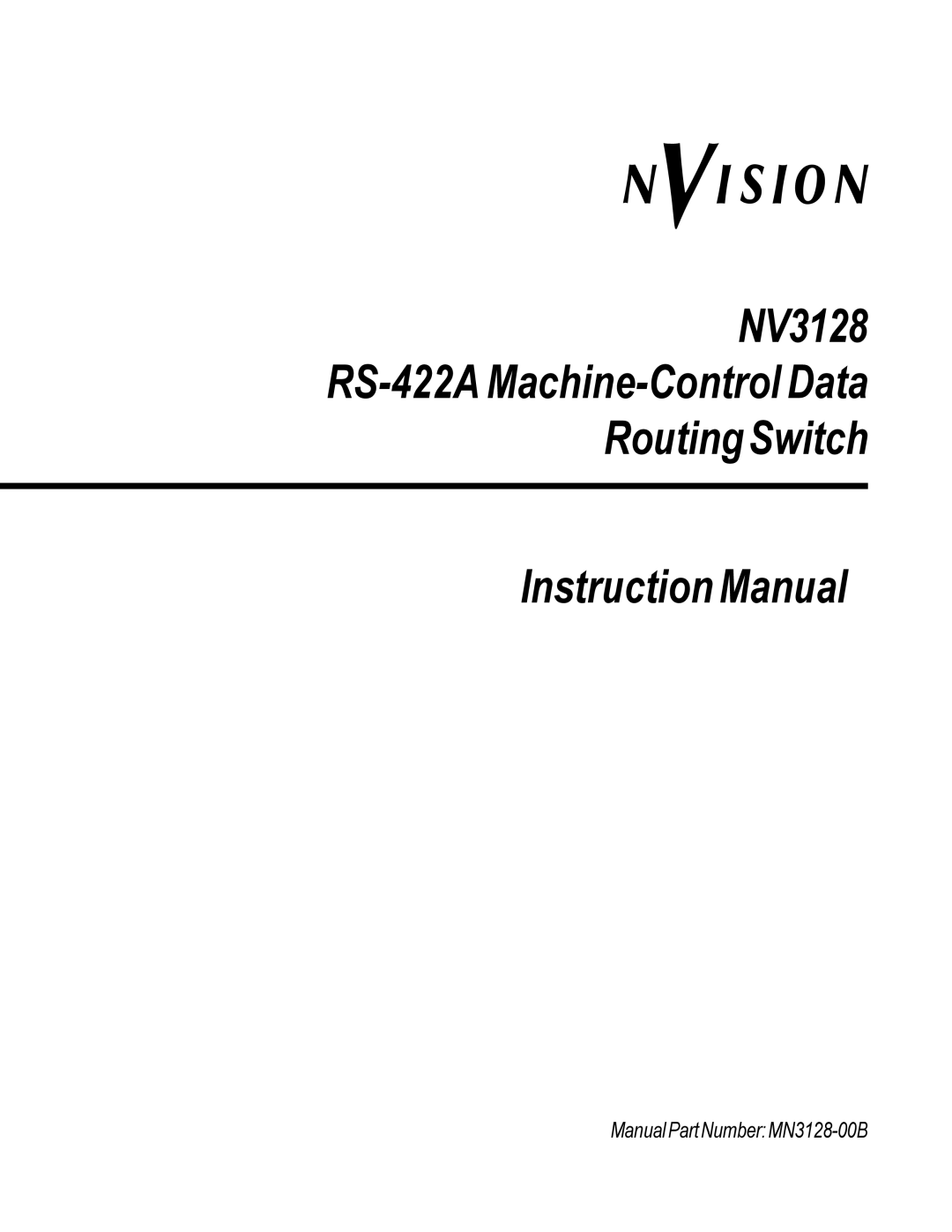 Envision Peripherals NV3128 manual Nvision 